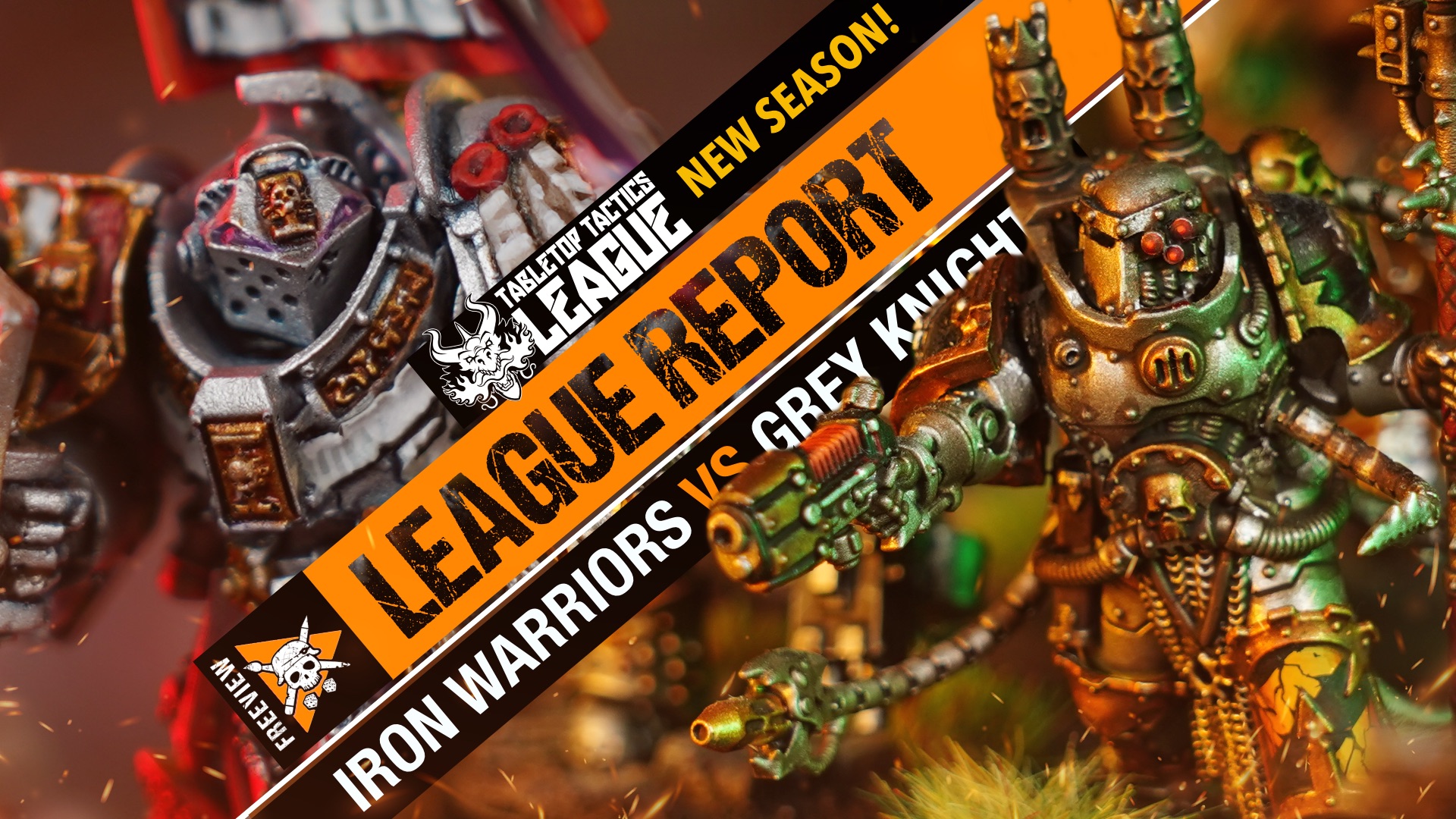 *NEW LEAGUE* Iron Warriors vs Grey Knights Warhammer 40k League