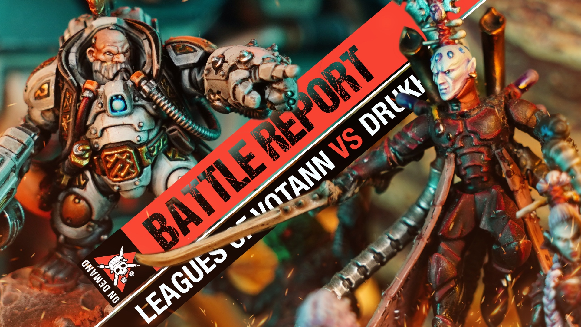 Drukhari vs Leagues of Votann Warhammer 40K Battle Report Tabletop Tactics
