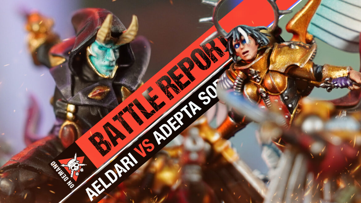 Harlequins vs Adepta Sororitas Warhammer 40k Battle Report Tabletop