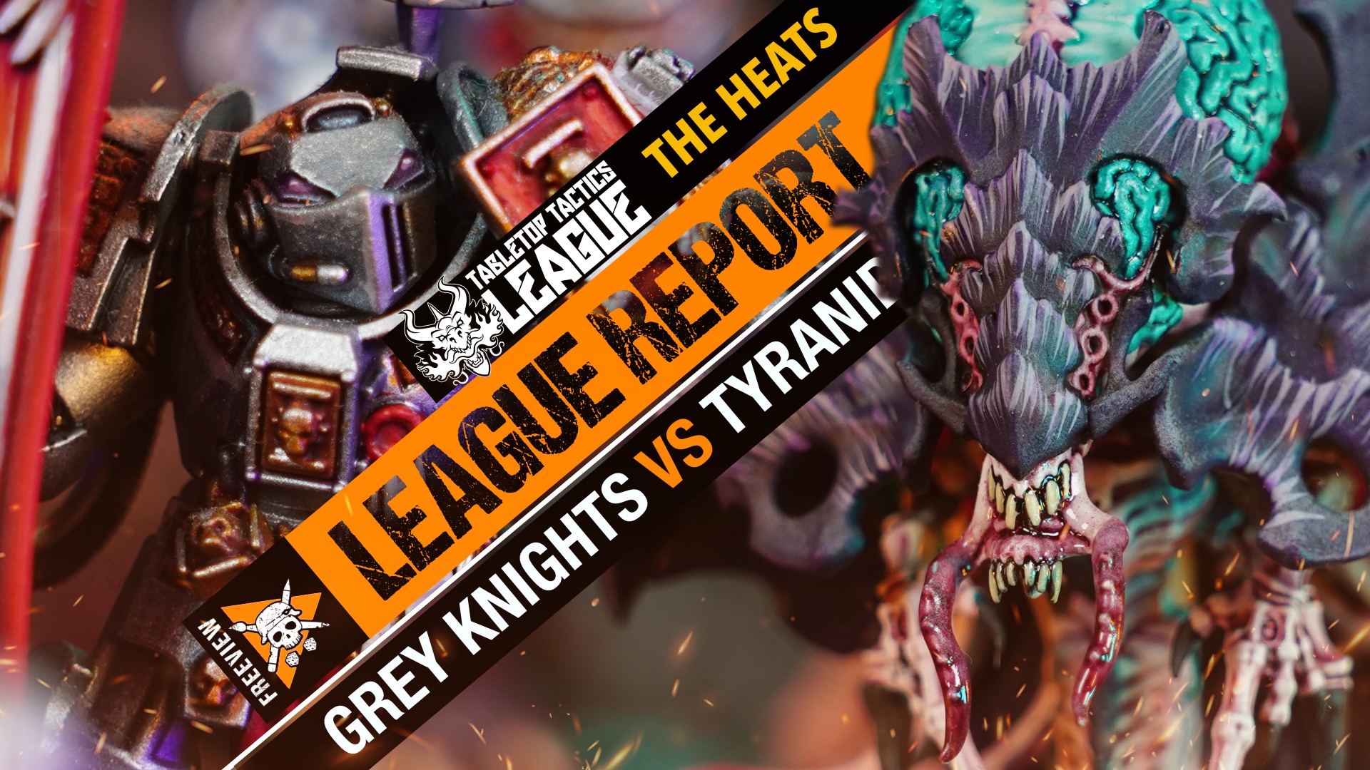 Tyranids vs Grey Knights Warhammer 40k League Report Tabletop Tactics