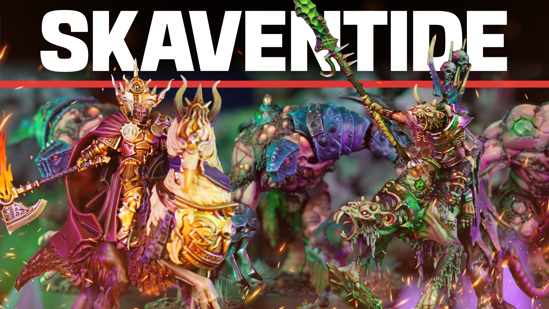 *NEW SIGMAR* Stormcast Eternals vs Skaven Warhammer Age of Sigmar