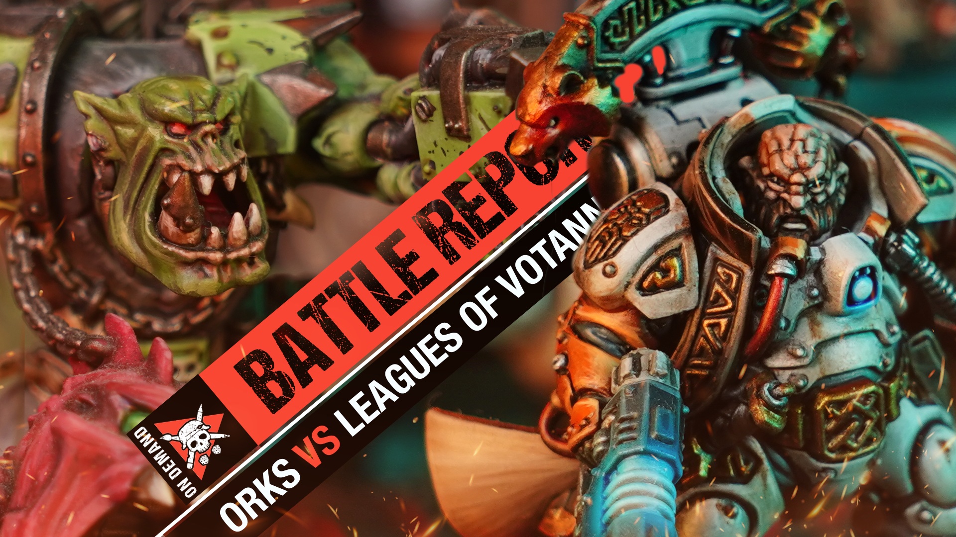 Orks vs Leagues of Votann | Warhammer 40k Battle Report - Tabletop Tactics