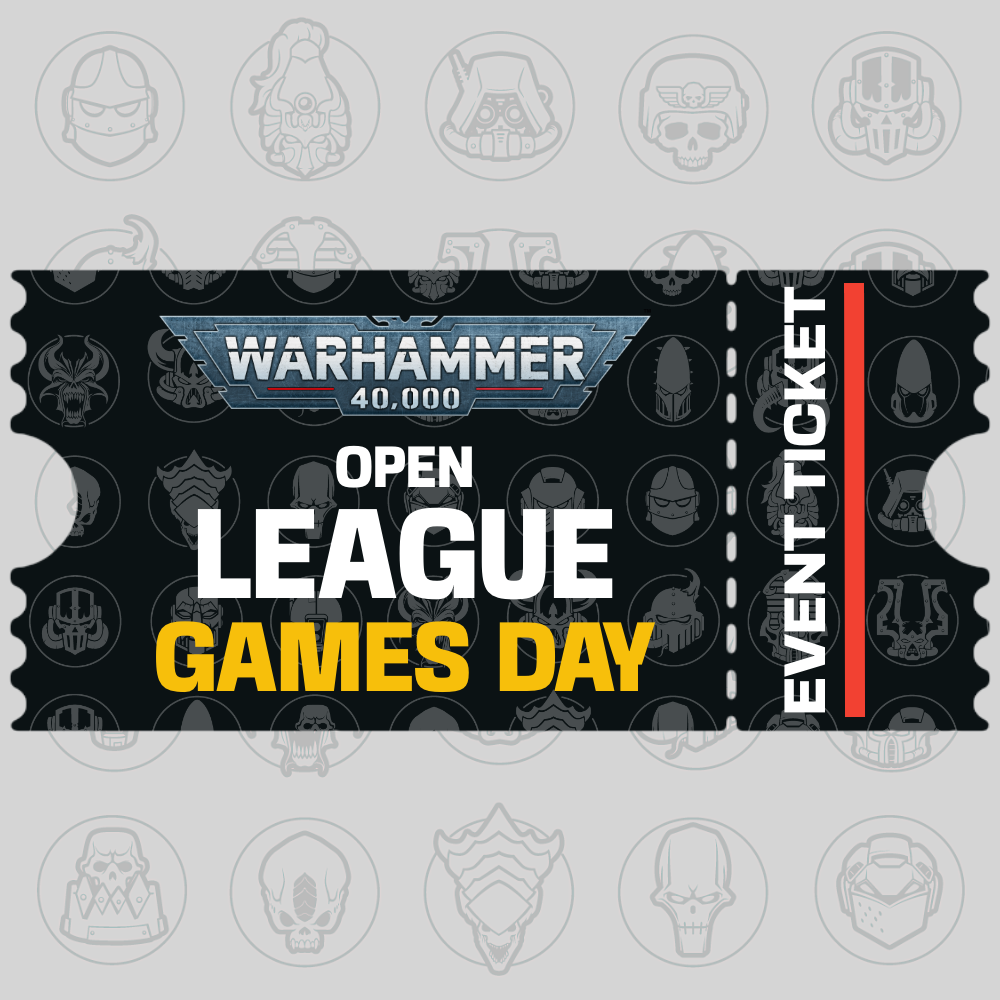 Warhammer 40,000 Open League Games Day Tabletop Tactics