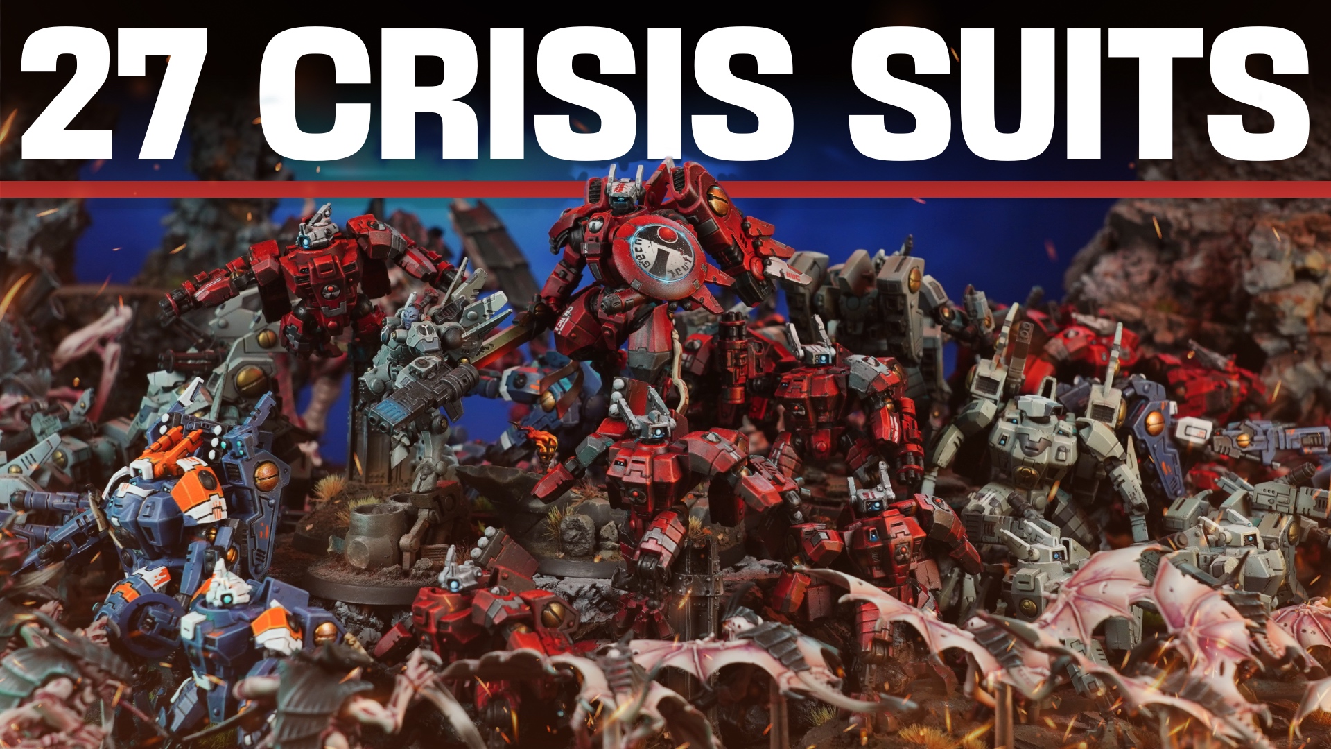 T'au Empire vs Tyrainds Warhammer 40k Battle Report Tabletop Tactics