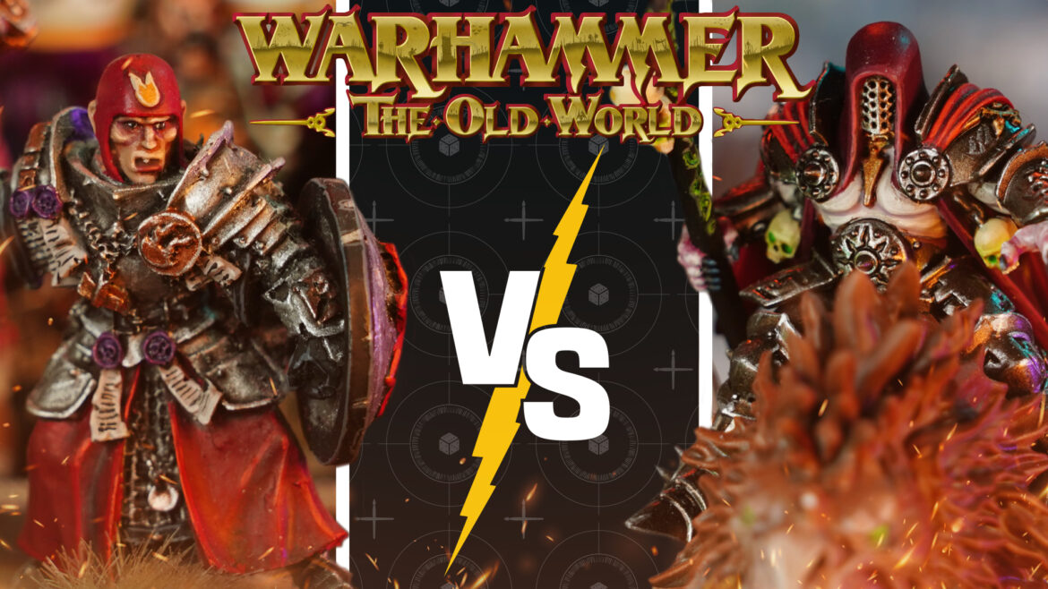 Empire of Man vs Warriors of Chaos | Warhammer The Old World Battle ...