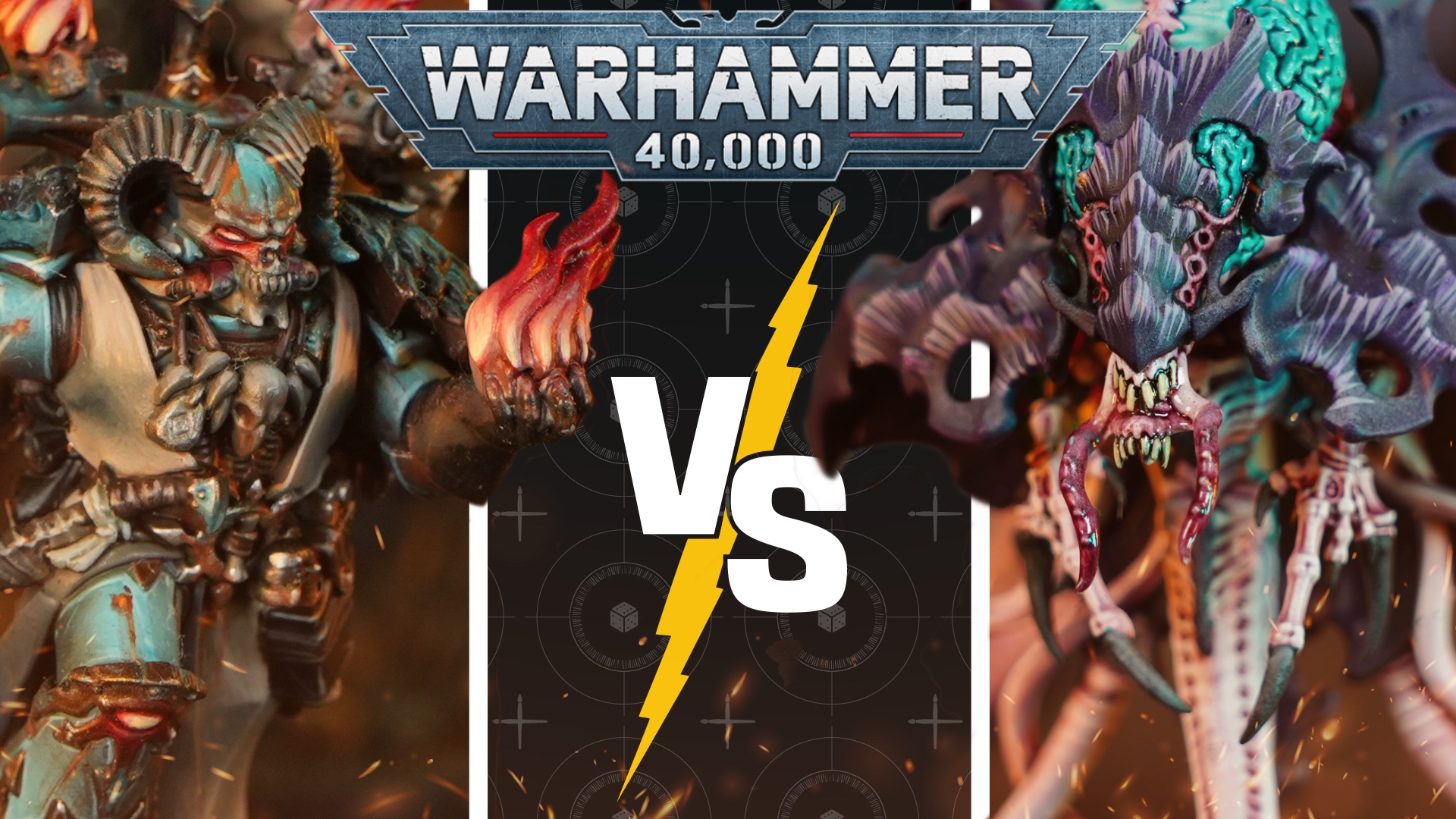 Tyranids vs Chaos Space Marines | Warhammer 40k Battle Report ...