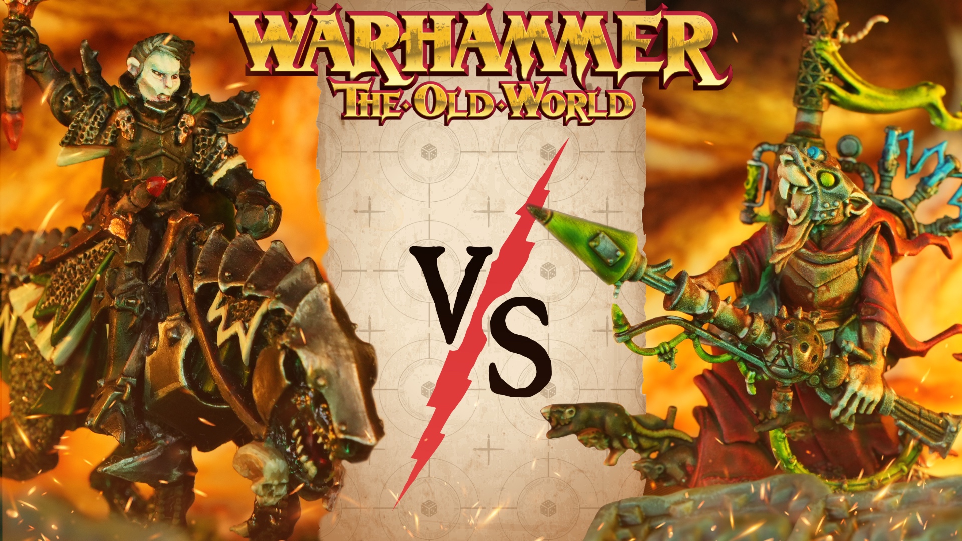Dark Elves vs Skaven | Warhammer The Old World Battle Report - Tabletop ...